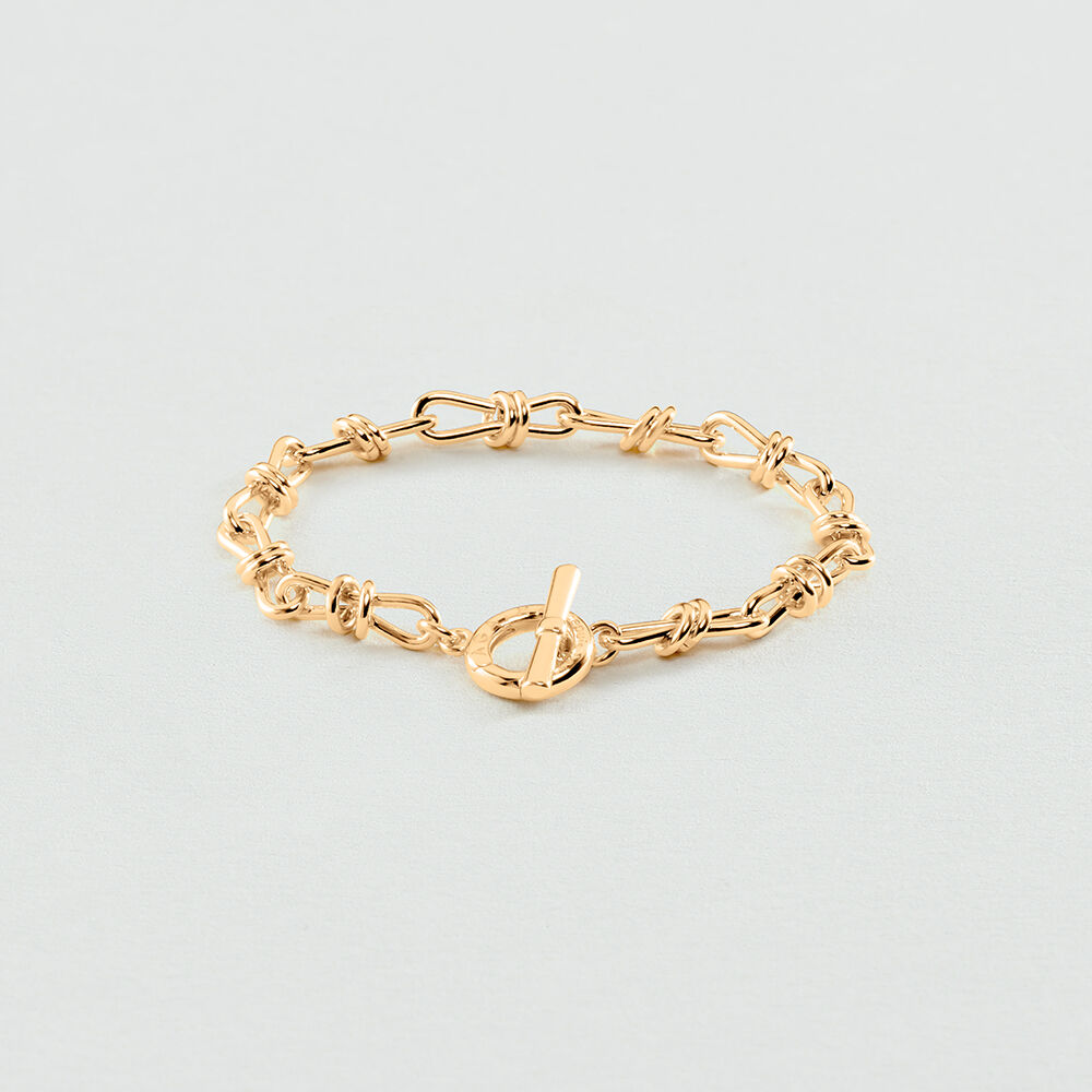Link bracelet TALISMANS - Golden - Bracelets  | Agatha