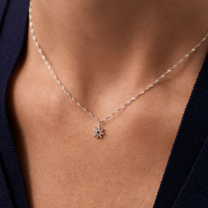 Choker necklace SPACEAG - Crystal / Silver - All jewellery  | Agatha