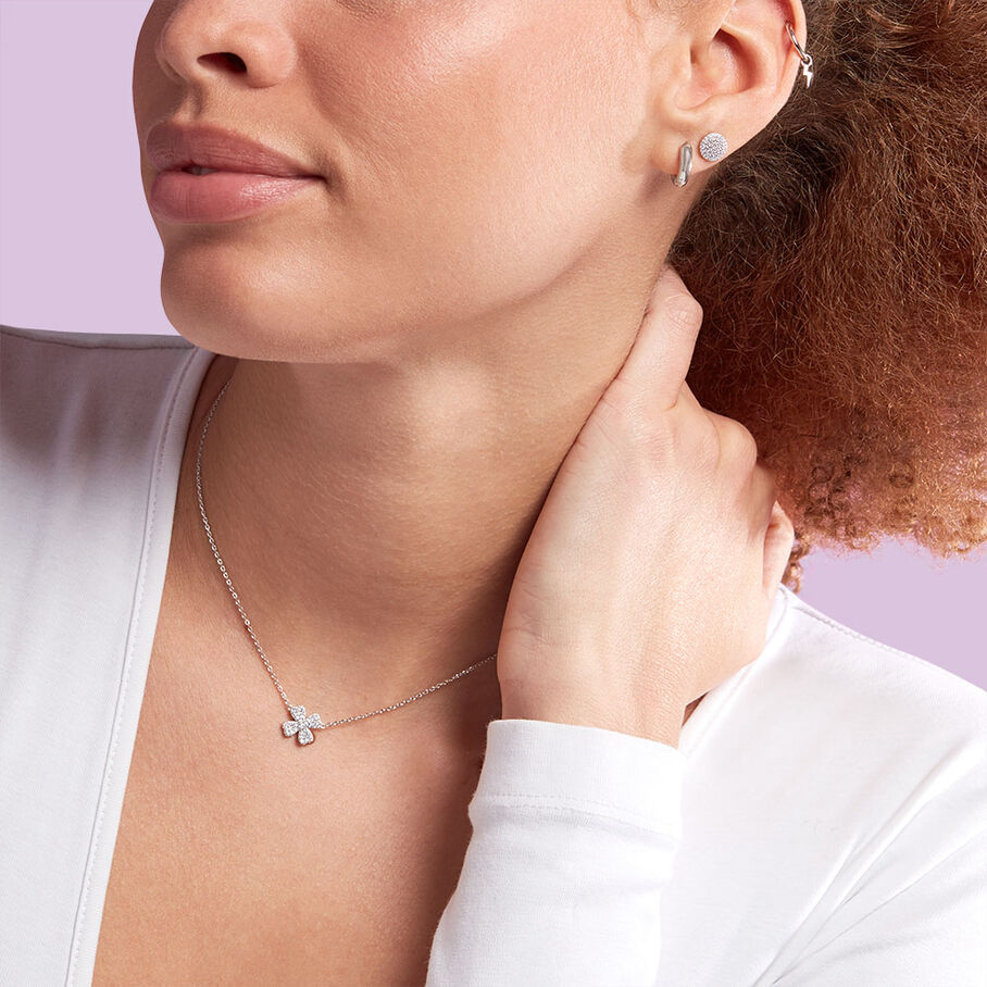 Hoop piercing TONNERRE - Silver - All jewellery  | Agatha