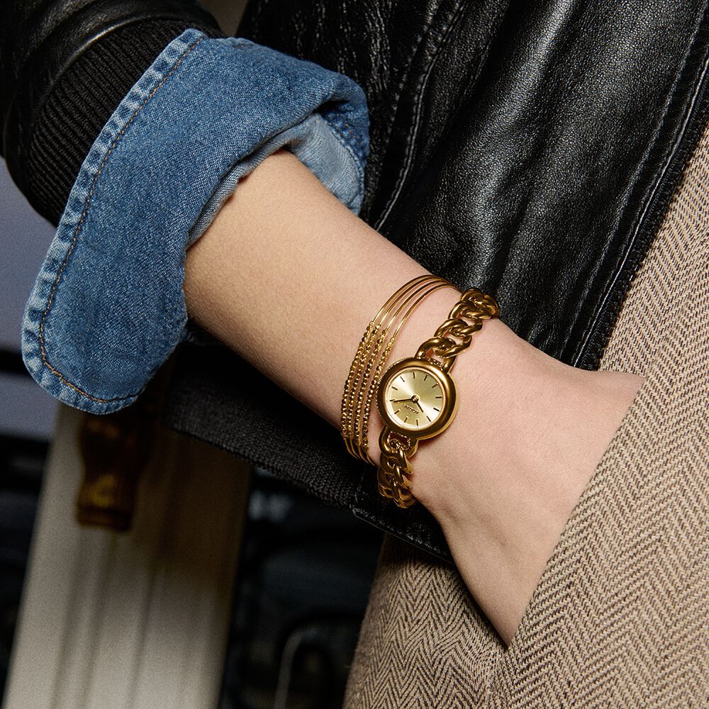 Cuff CREOBILL - Golden - Birthday  | Agatha
