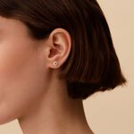 Stud earrings DIONE - Pearl / green - All jewellery  | Agatha