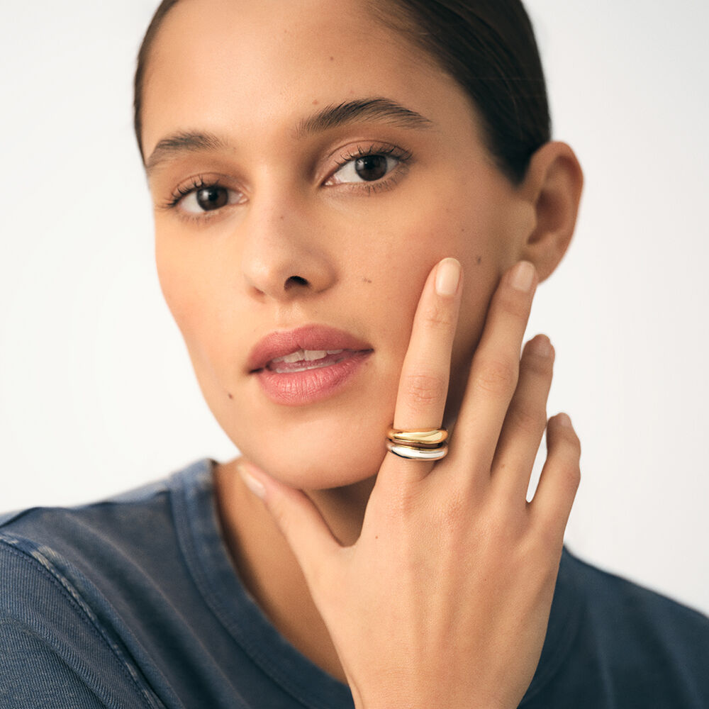 Thin ring ODYSSEE - Gold / Silver - Rings  | Agatha