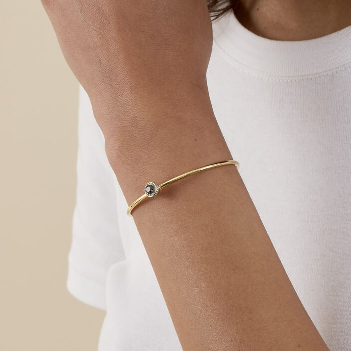 Bangle IMPERIAL - Black / Gold - All bracelets  | Agatha
