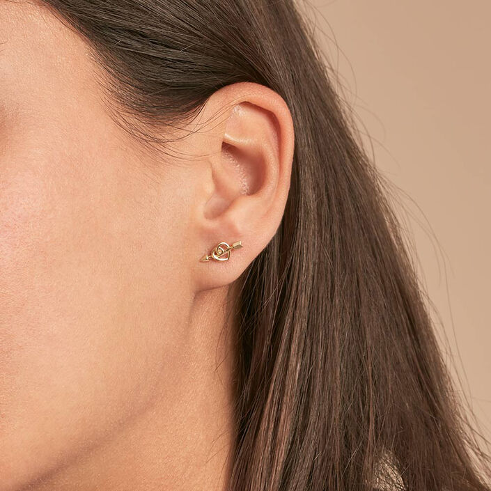 Piercing stud MIX& MATCH - Golden - All jewellery  | Agatha
