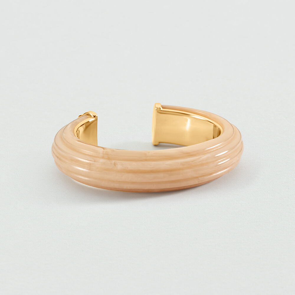 Bangle MADELEINE - Ivory / Gold - Bangle  | Agatha