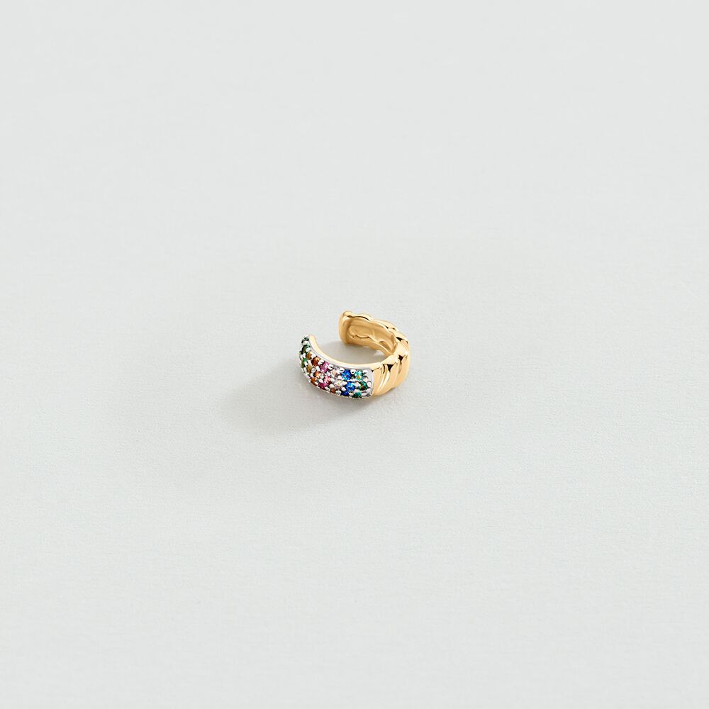 Fake piercing SIENNA - Multicolor / Gold - Fake piercing  | Agatha