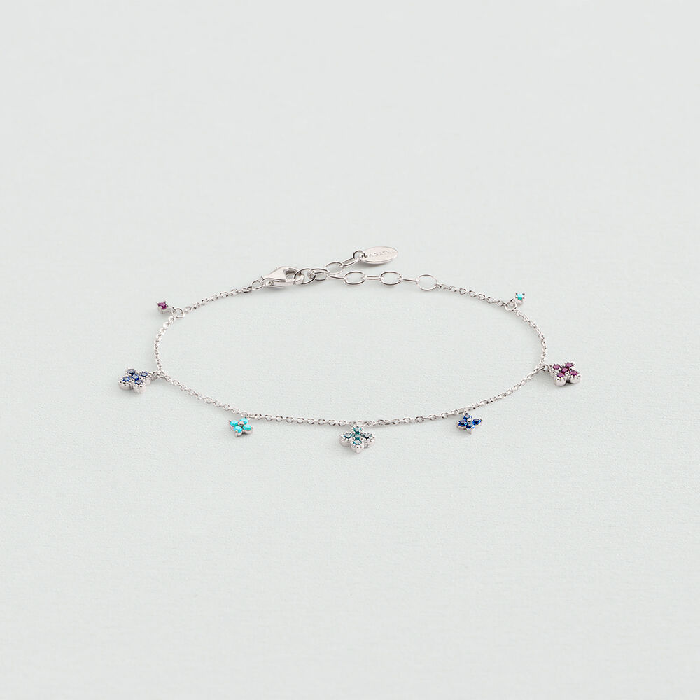 Link bracelet BELOVED - Multicolor / Silver - Bracelets  | Agatha