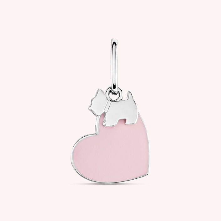 Pendant COEURSCO - Pink / Silver - All jewellery  | Agatha