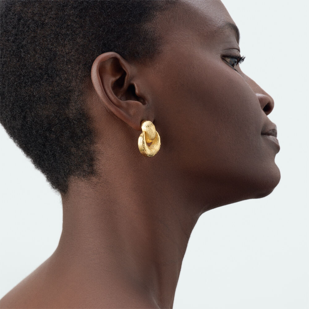 Long earrings CHARLOT - Golden - Earrings  | Agatha