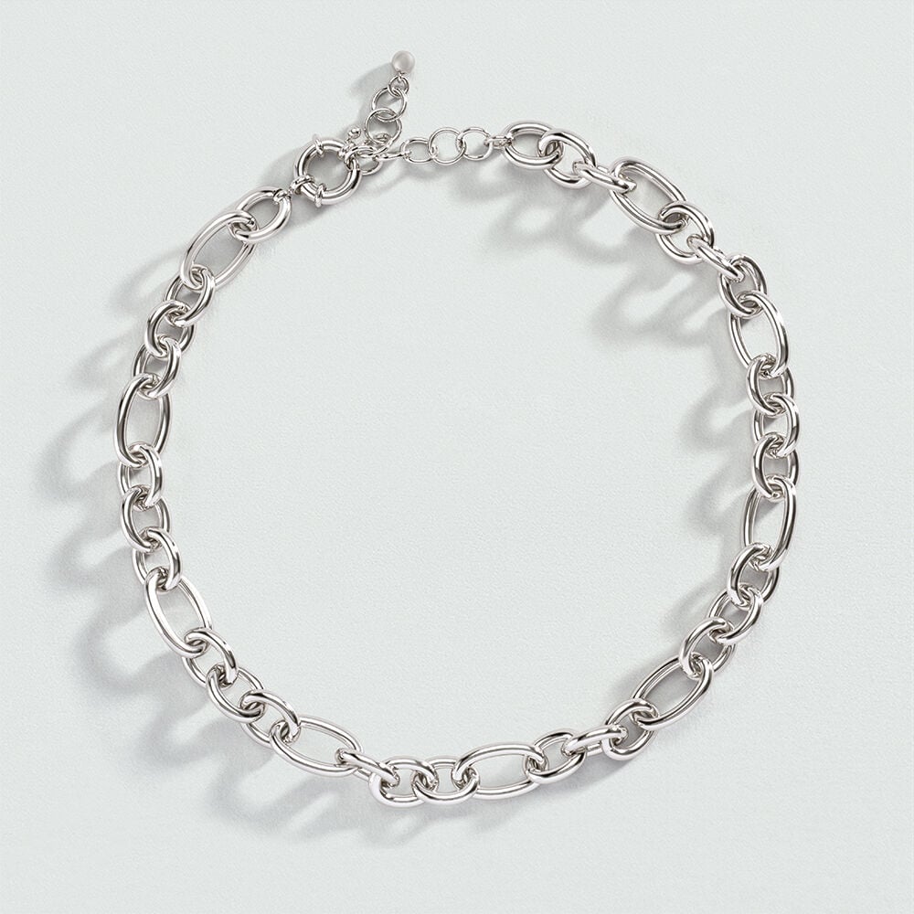 Choker necklace LEA - Silver - Choker necklace  | Agatha