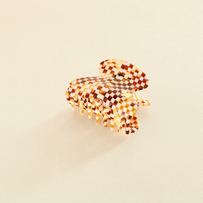 Hair accessory DAMIER - Beige - Accessories  | Agatha