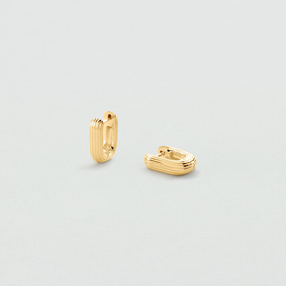 Hoops MABILLON - Golden - Earrings  | Agatha