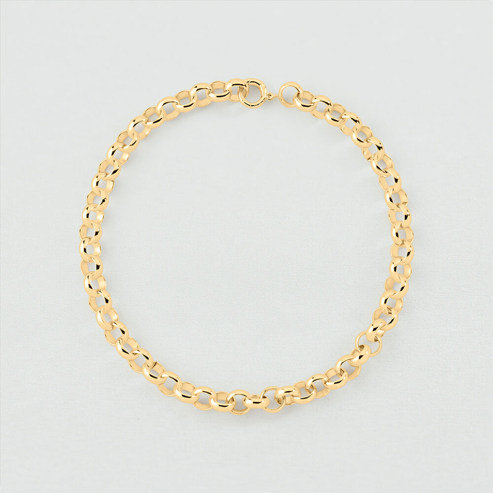 Short necklace GAMBETTA - Golden - Choker necklace  | Agatha