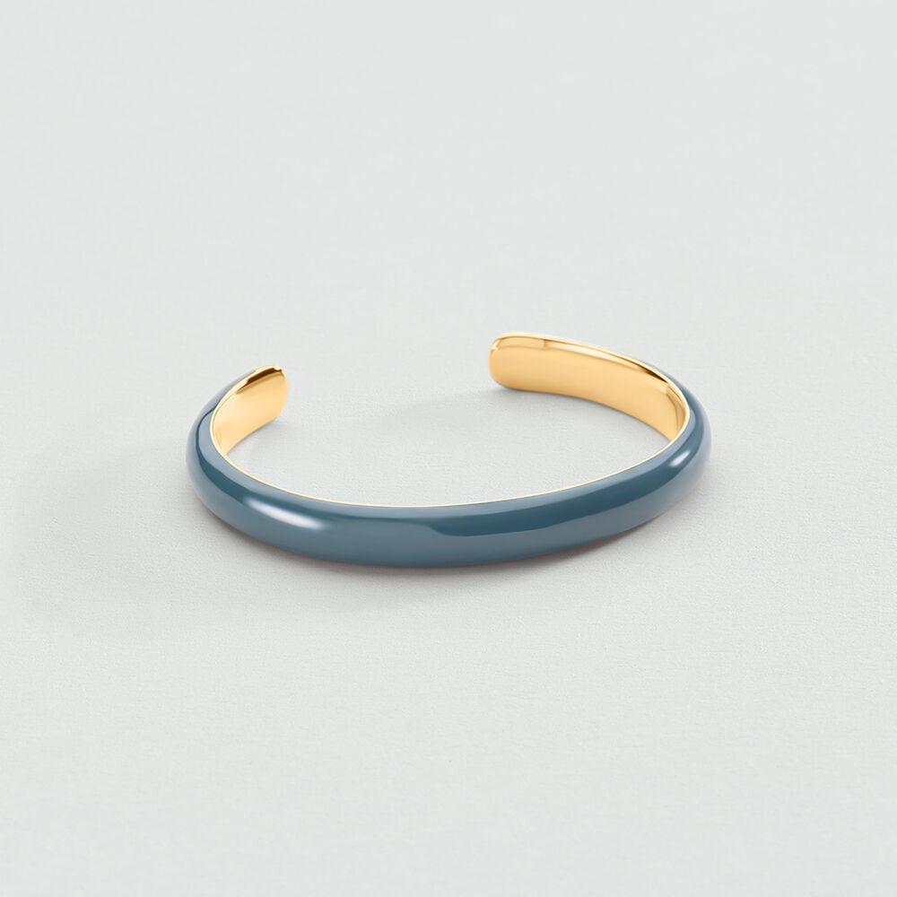 Bangle LEO - Blue / Gold - Bangle  | Agatha
