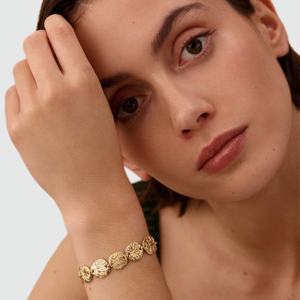 Link bracelet ASTREE - Golden - Bracelets  | Agatha