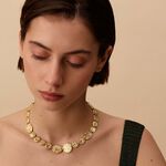 Choker necklace ASTREE - Golden - All jewellery  | Agatha