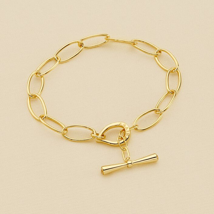 Link bracelet CHAIN - Golden - All bracelets  | Agatha
