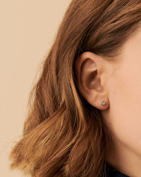 Stud earrings BRILLANT - Crystal / Silver - All earings  | Agatha