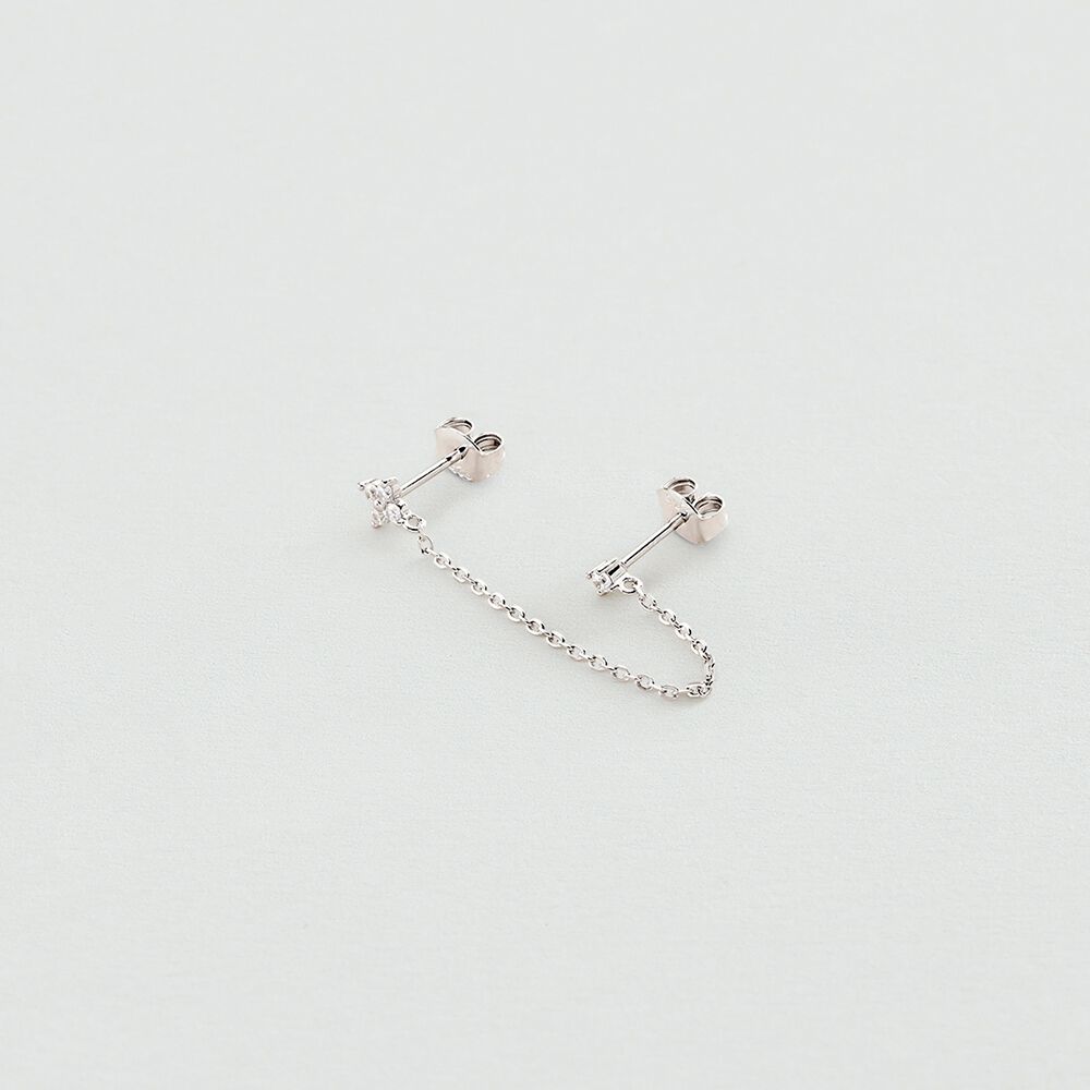 Piercing stud MIX& MATCH - Crystal / Silver - Jewellery  | Agatha