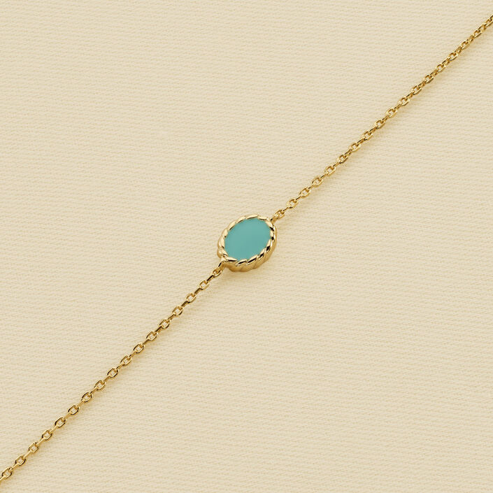 Link bracelet ATMA - Lapis/ blue - All jewellery  | Agatha
