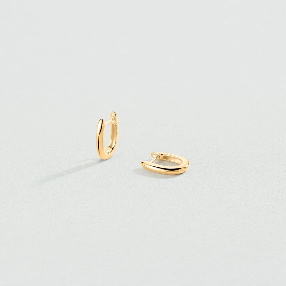 Hoops MABILLON - Golden - Earrings  | Agatha