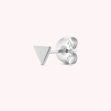 Piercing stud EQUILATERO - Silver - All jewellery  | Agatha