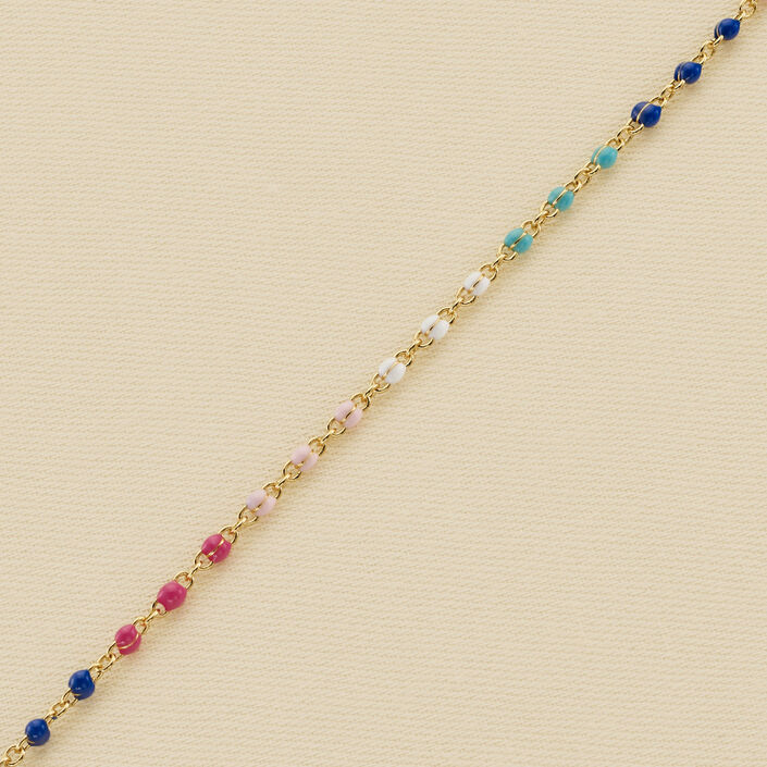 Link bracelet SMARTY - Blue / Pink - All bracelets  | Agatha