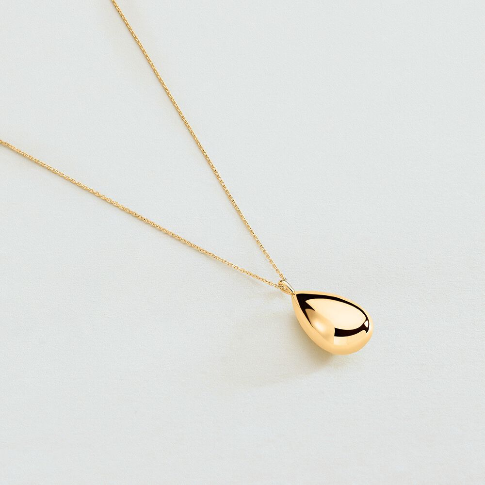 Long necklace DANAE - Golden - Jewellery  | Agatha