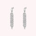 Long earrings MINUIT - Silver - All earings  | Agatha