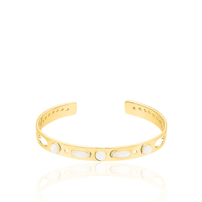 Bangle CARAIBES - Nacre / Gold - All jewellery  | Agatha