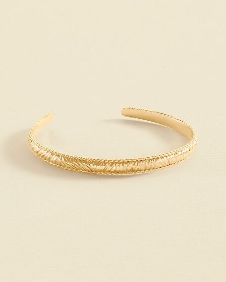Bangle BRA1TRESSE - Golden - All jewellery  | Agatha