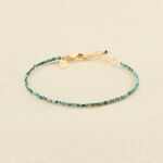 Link bracelet TALISMANS - Turquoise - All jewellery  | Agatha