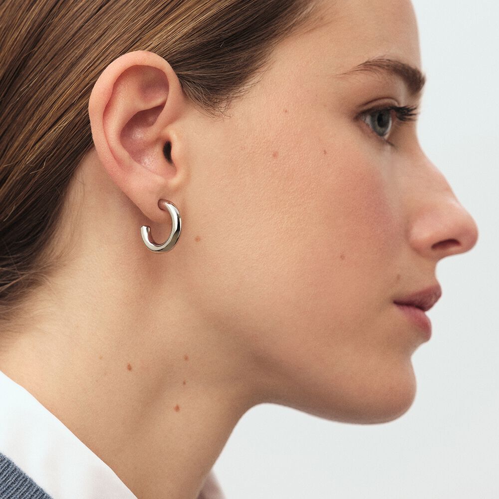 Hoops GIPSY - Silver - Earrings  | Agatha