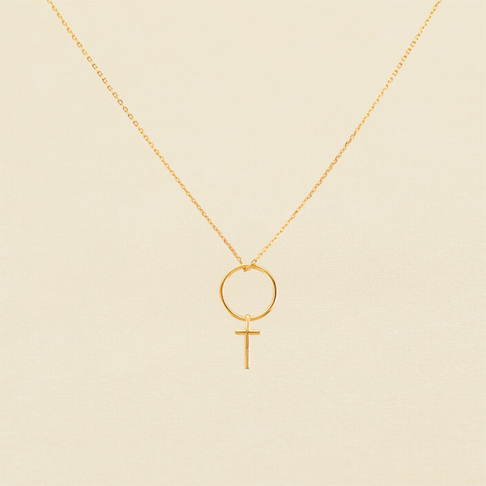 Mid-length necklace PHILRING - Golden - All jewellery  | Agatha