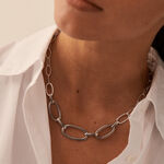 Choker necklace CHAIN - Silver