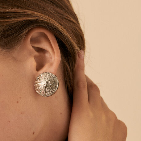 Clip earrings ONDINE - Silver - All jewellery  | Agatha