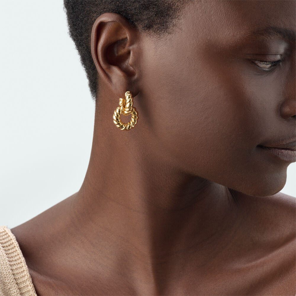 Hoops RAMATUELLE - Golden - Earrings  | Agatha