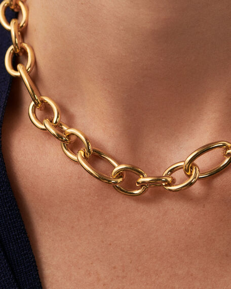 Choker necklace LEA - Golden - All jewellery  | Agatha