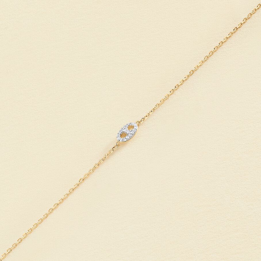Link bracelet ETREINTE - Silver / Gold - All bracelets  | Agatha
