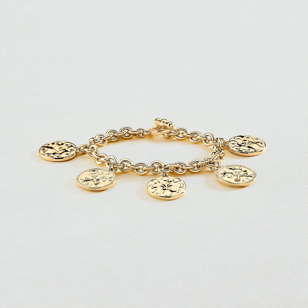 Link bracelet SAINT HONORE - Golden 02480338-157-TU | Agatha Link bracelet SAINT HONORE - Golden 02480338-157-TU | Agatha