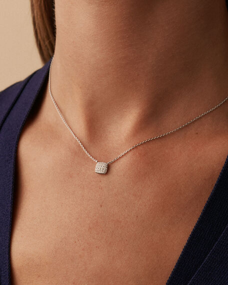 Choker necklace GLORIA - Crystal / Silver - All jewellery  | Agatha