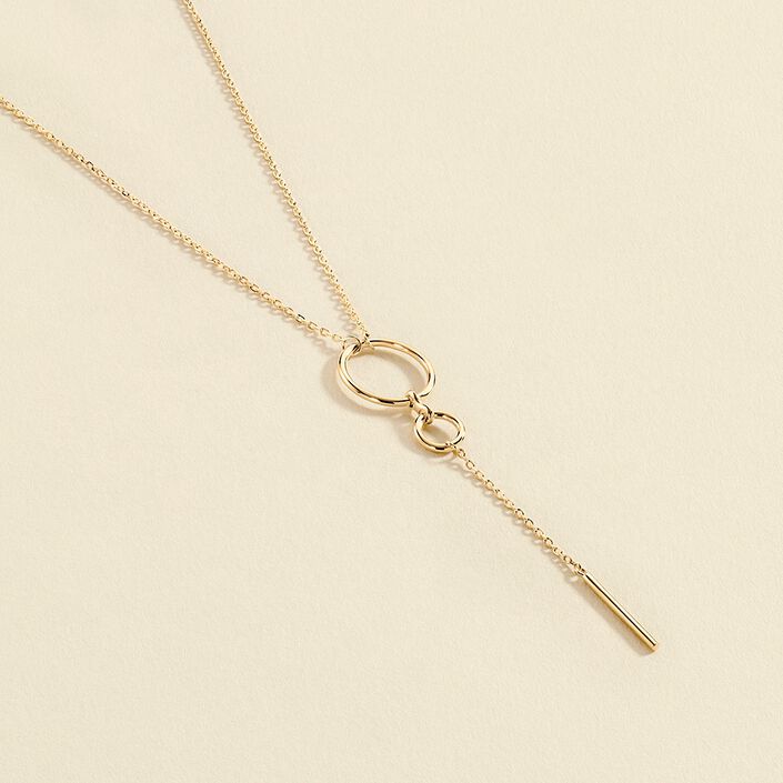 Long necklace PHILRING - Golden - All jewellery  | Agatha