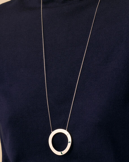 Long necklace LINES - Silver - All jewellery  | Agatha