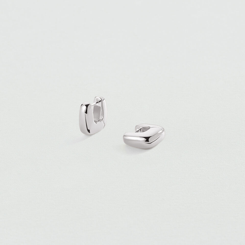 Hoops MABILLON - Silver - Earrings  | Agatha