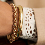 Bangle LEO - Golden - All bracelets  | Agatha