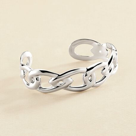 Cuff ICONIQUE - Silver - All bracelets  | Agatha