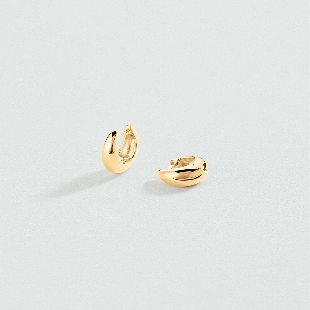 Hoops MABILLON - Golden - Earrings  | Agatha