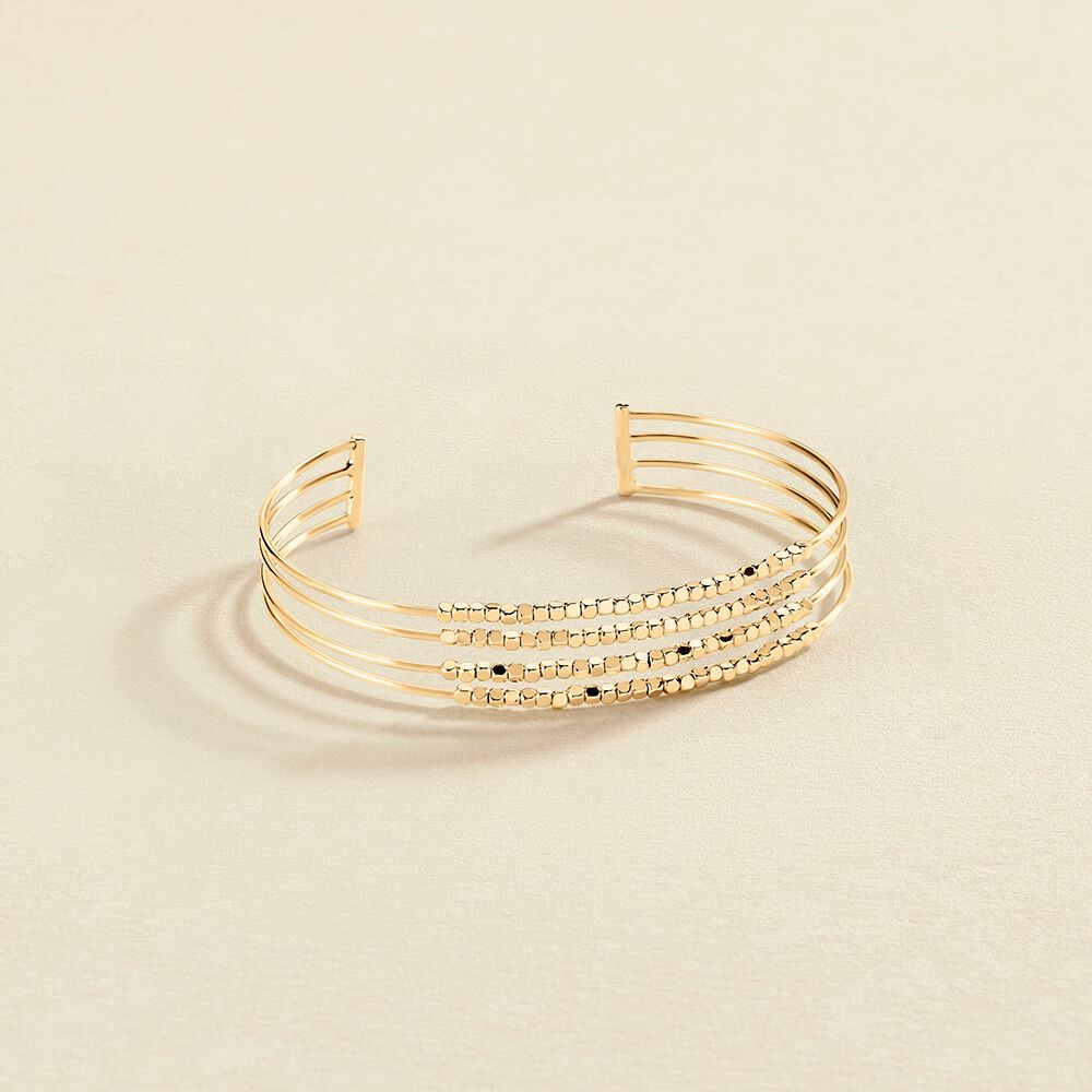 Cuff CREOBILL - Golden - All bracelets  | Agatha