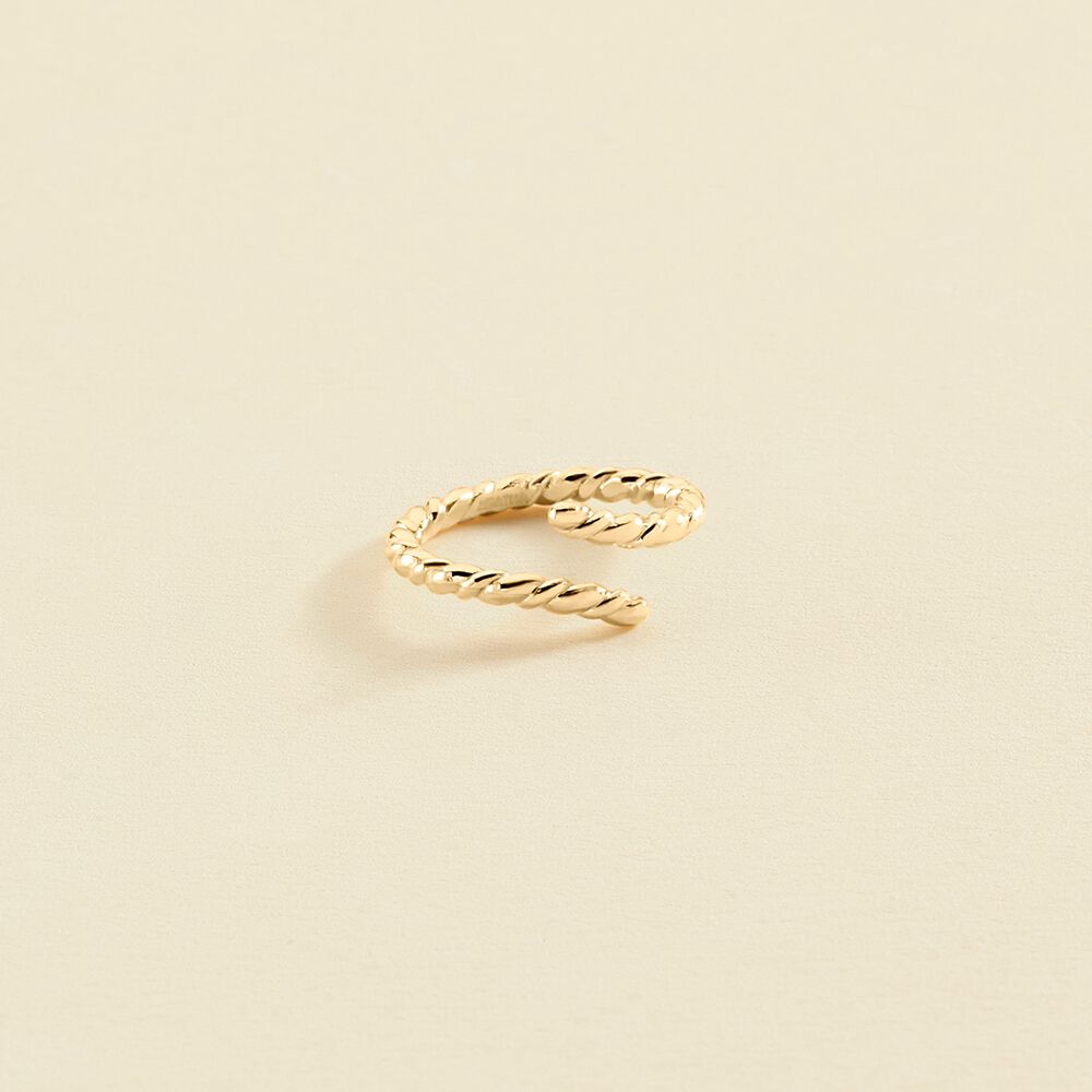 Ajustable ring TRESSE - Golden - Ajustable ring  | Agatha