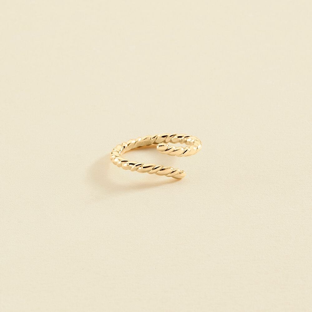 Ajustable ring RIN2TRESSE - Golden - Ajustable ring  | Agatha